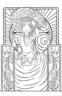 I Am Royalty Coloring Book - Digital Coloring Book